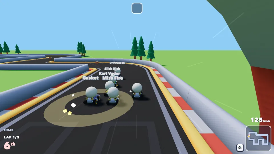Colyseus Karts, gameplay screenshot